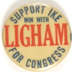 Ike, Ligham New Jersey Coattail