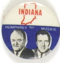 Humphrey-Muskie Indiana
