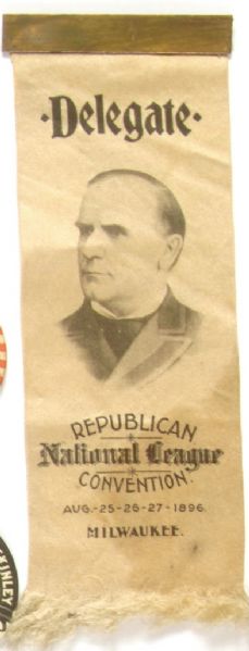 McKinley Republican League Ribbon