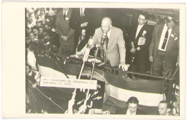 Eisenhower Postcard