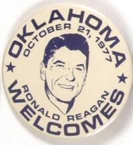 Oklahoma Welcomes Ronald Reagan