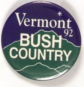 Vermont is Bush Country