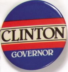 Clinton for Governor Blue Version
