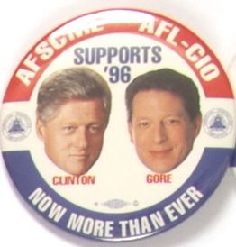 Clinton-Gore AFSCME