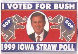 Bush Iowa Straw Poll