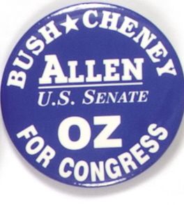 Bush Virginia Coattail