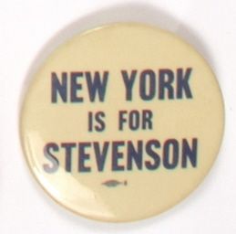 New York is For Stevenson