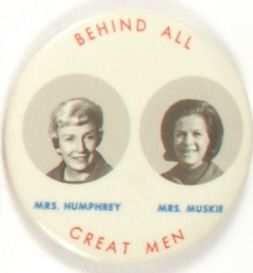 Humphrey-Muskie Wives