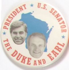 Dukakis Wisconsin Coattail