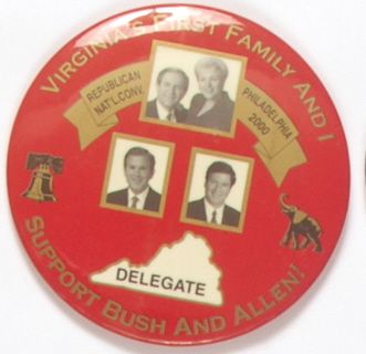 Bush Virginia Coattail