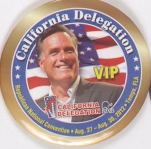 Romney California VIP