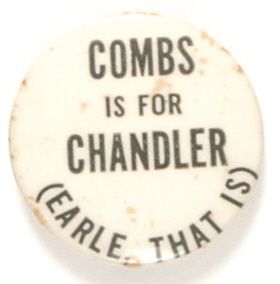 Combs is for Chandler, Kentucky
