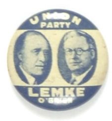 Lemke Union Party Jugate