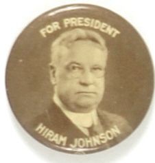 Hiram Johnson for President