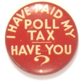 I Have Paid My Poll Tax