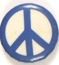 Vietnam Blue Peace Sign