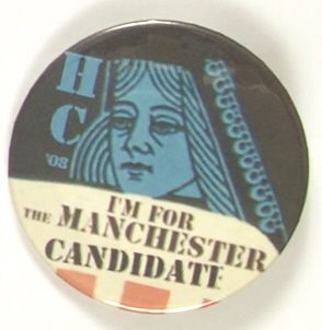 Hillary Clinton Manchester Candidate