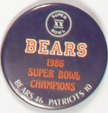 Chicago Bears 1986