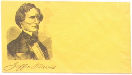 Jefferson Davis Civil War Cover