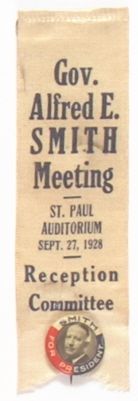 Al Smith Reception Ribbon