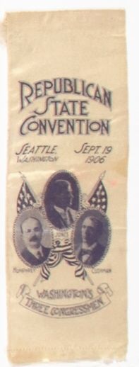 Washington State 1908 Ribbon