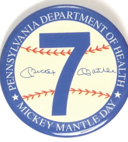 Mickey Mantle Pa. Department of Health