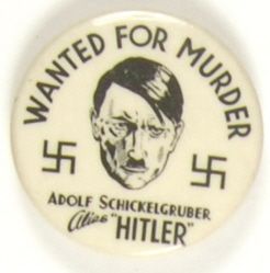 Hitler Wanted for Murder