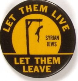 Syrian Jews Let Them Leave