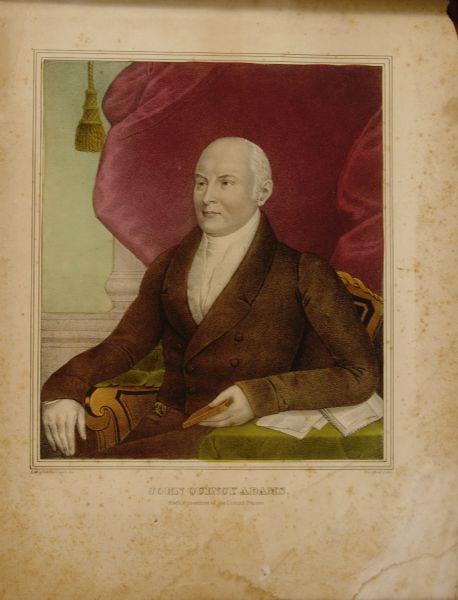 John Quincy Adams Kellogg Print