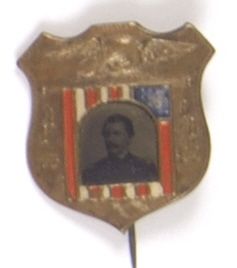 Extremely Rare George McClellan Ferrotype