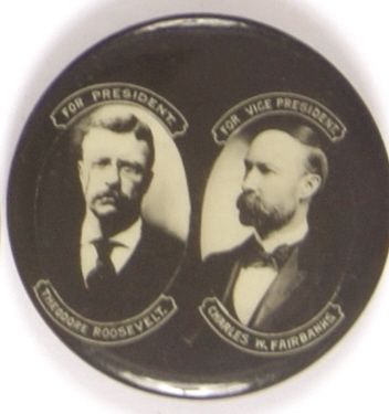 Roosevelt-Fairbanks Scarce Jugate