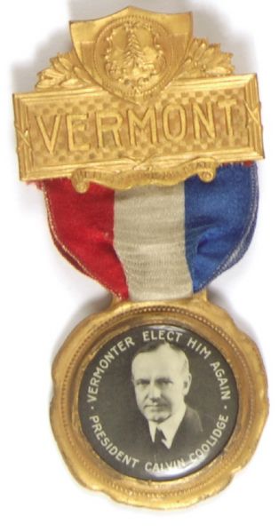 Coolidge Vermont Badge