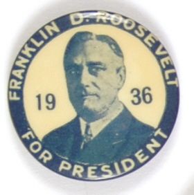 Franklin Roosevelt for President 1936