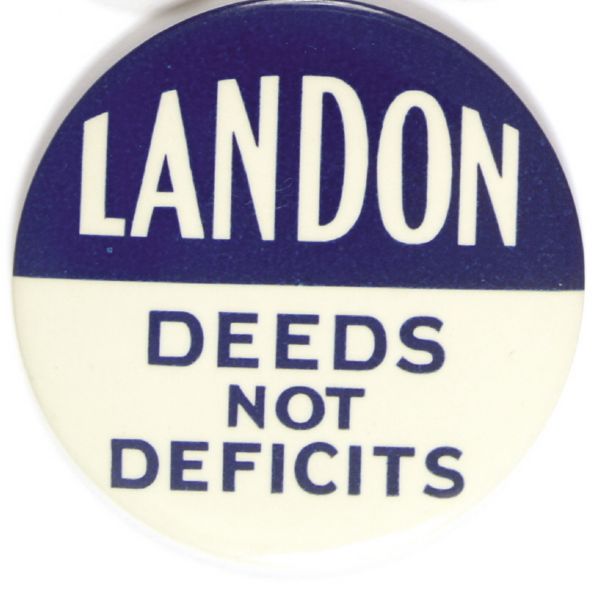 Landon Deeds Not Deficits