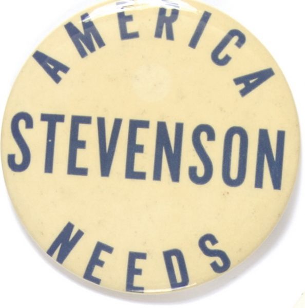 America Needs Stevenson