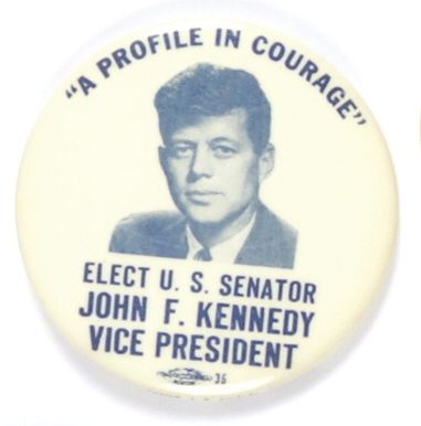 JFK Profiles in Courage, Vice President Pin