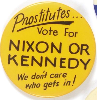 Prostitutes Vote for Nixon or Kennedy