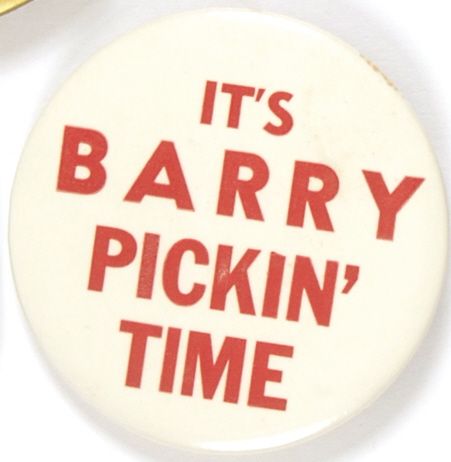 It’s Barry Pickin’ Time