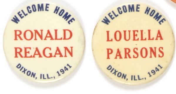 Welcome Home Ronald Reagan and Louella Parsons