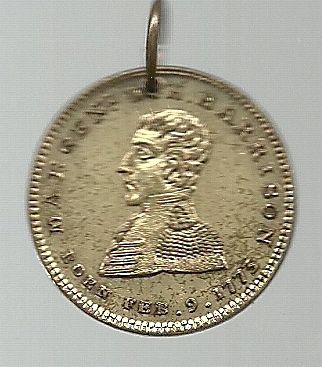 William Henry Harrison Token