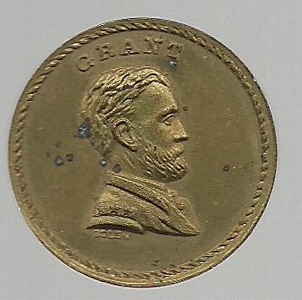 US Grant Brass Token