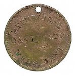 Benjamin Harrison Token