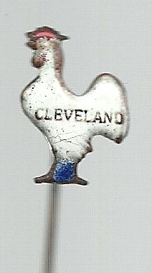Cleveland Porcelain Stickpin