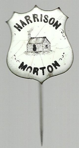 Harrison Porcelain Pinback