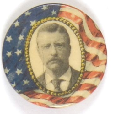 TR Flag Celluloid