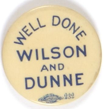 Well Done Wilson and Dunne