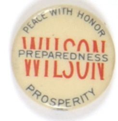 Wilson Peace With Honor