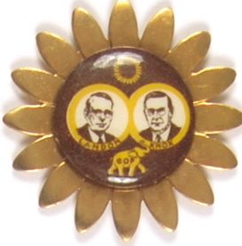 Landon-Knox with Metal Sunflower