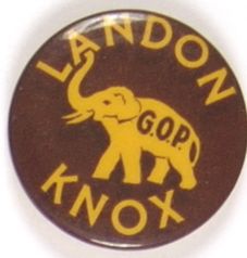 Landon-Knox GOP Elephant