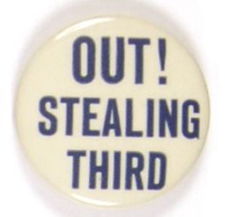 FDR Out Stealing Third